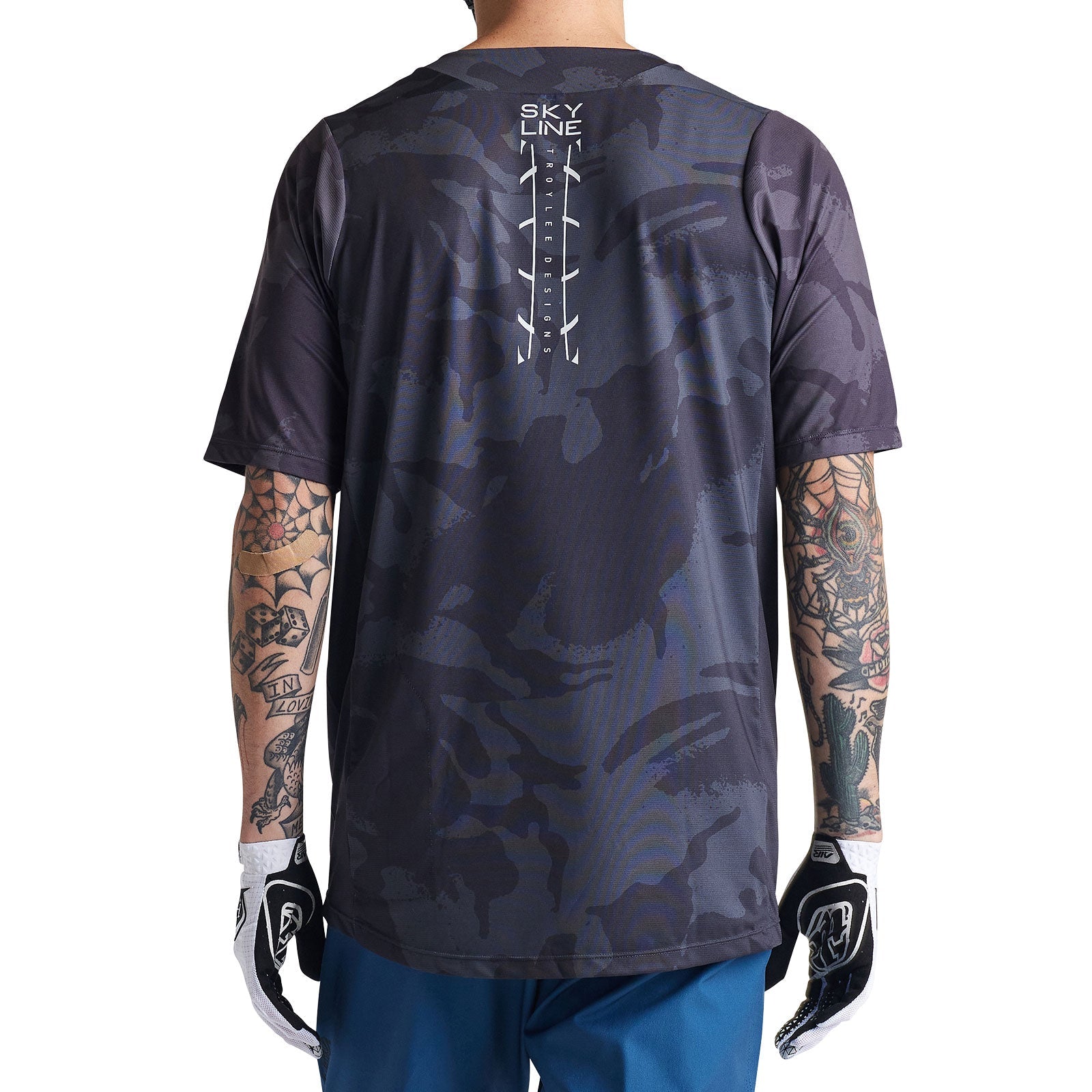 Troy Lee Skyline SS Jersey Shadow Camo Carbon