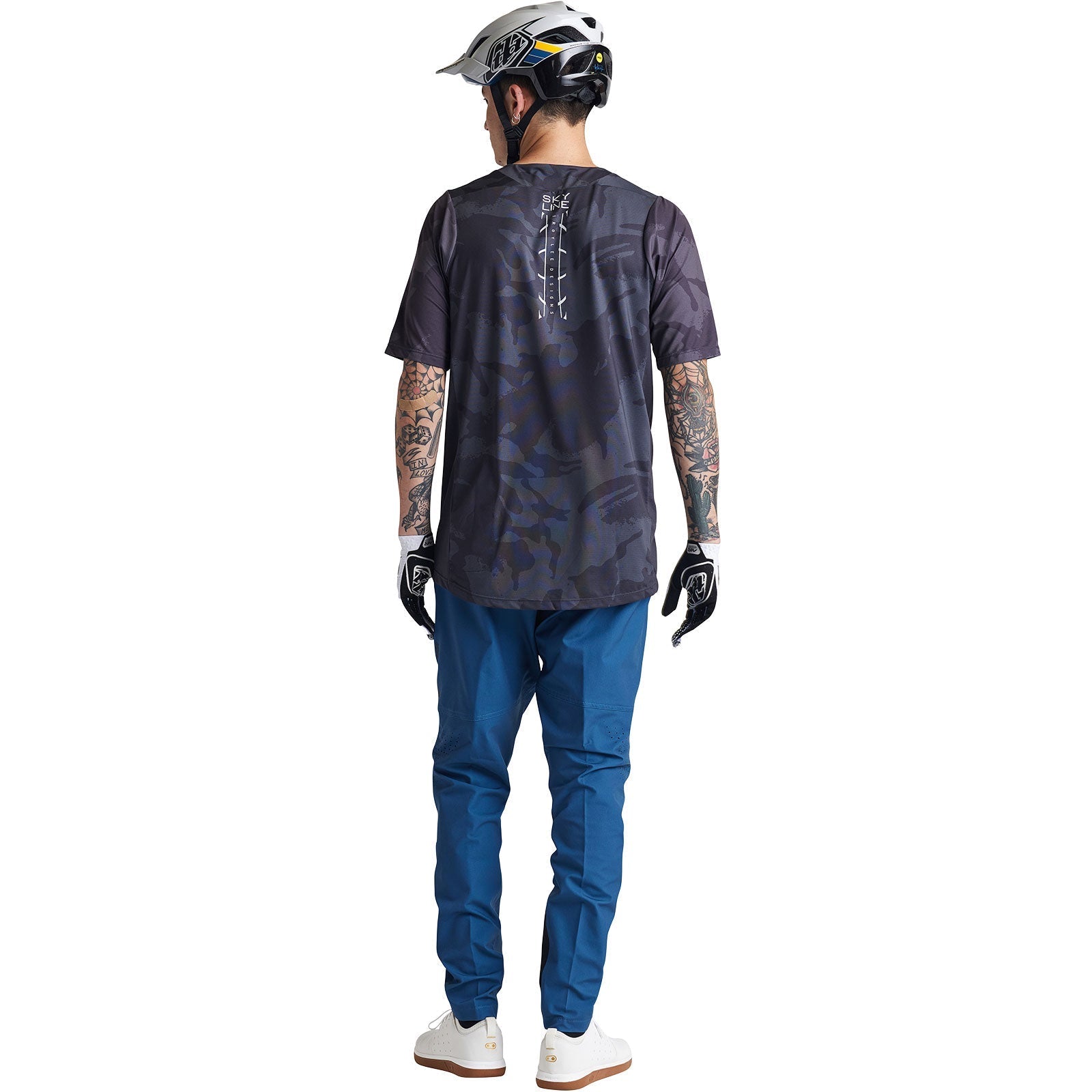 Troy Lee Skyline SS Jersey Shadow Camo Carbon