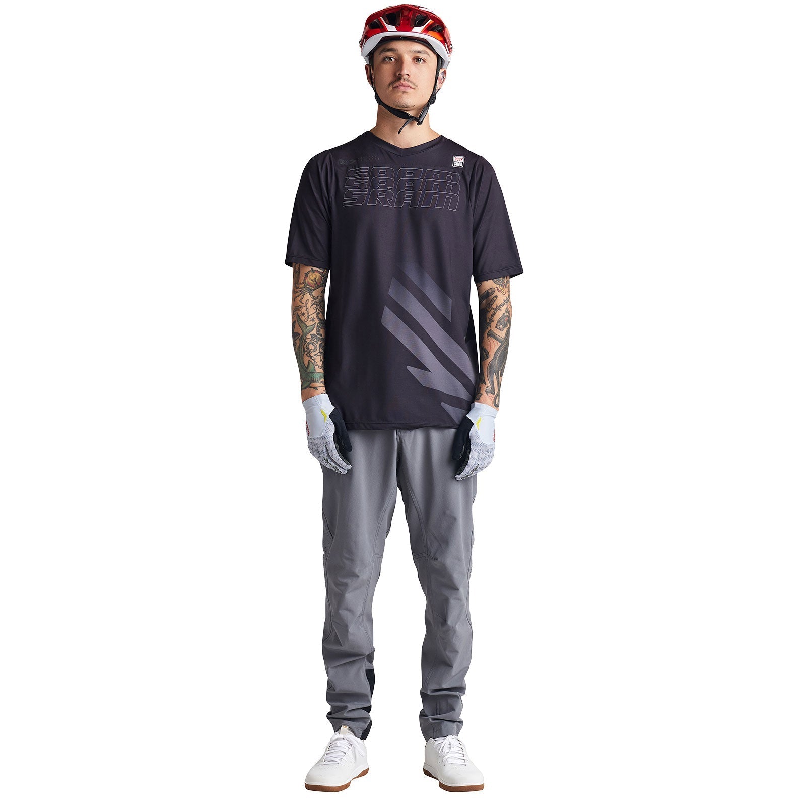 Troy Lee Skyline SS Jersey SRAM Eagle One Black