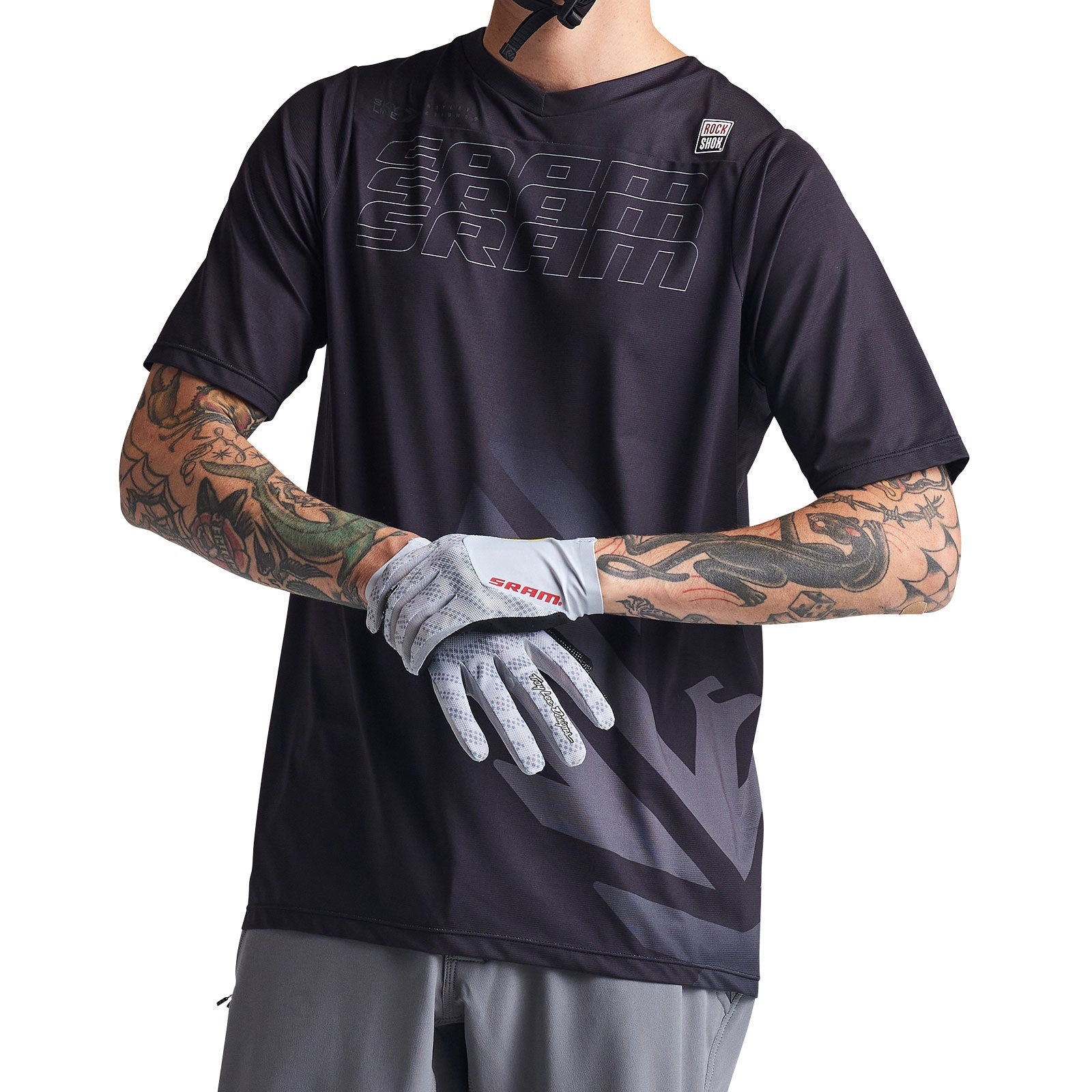 Troy Lee Skyline SS Jersey SRAM Eagle One Black