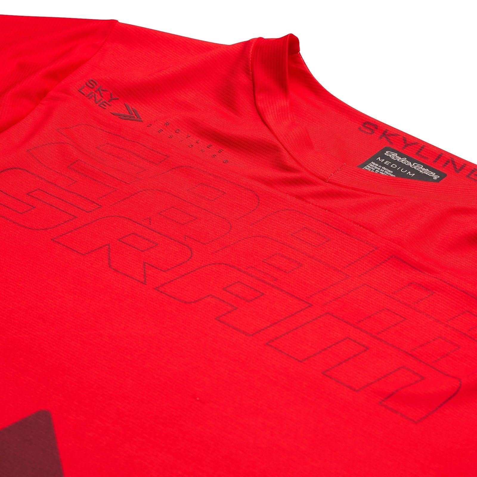 Troy Lee Skyline SS Jersey SRAM Eagle One Fiery Red