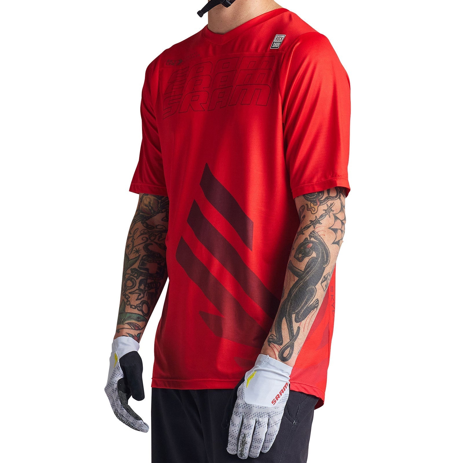 Troy Lee Skyline SS Jersey SRAM Eagle One Fiery Red