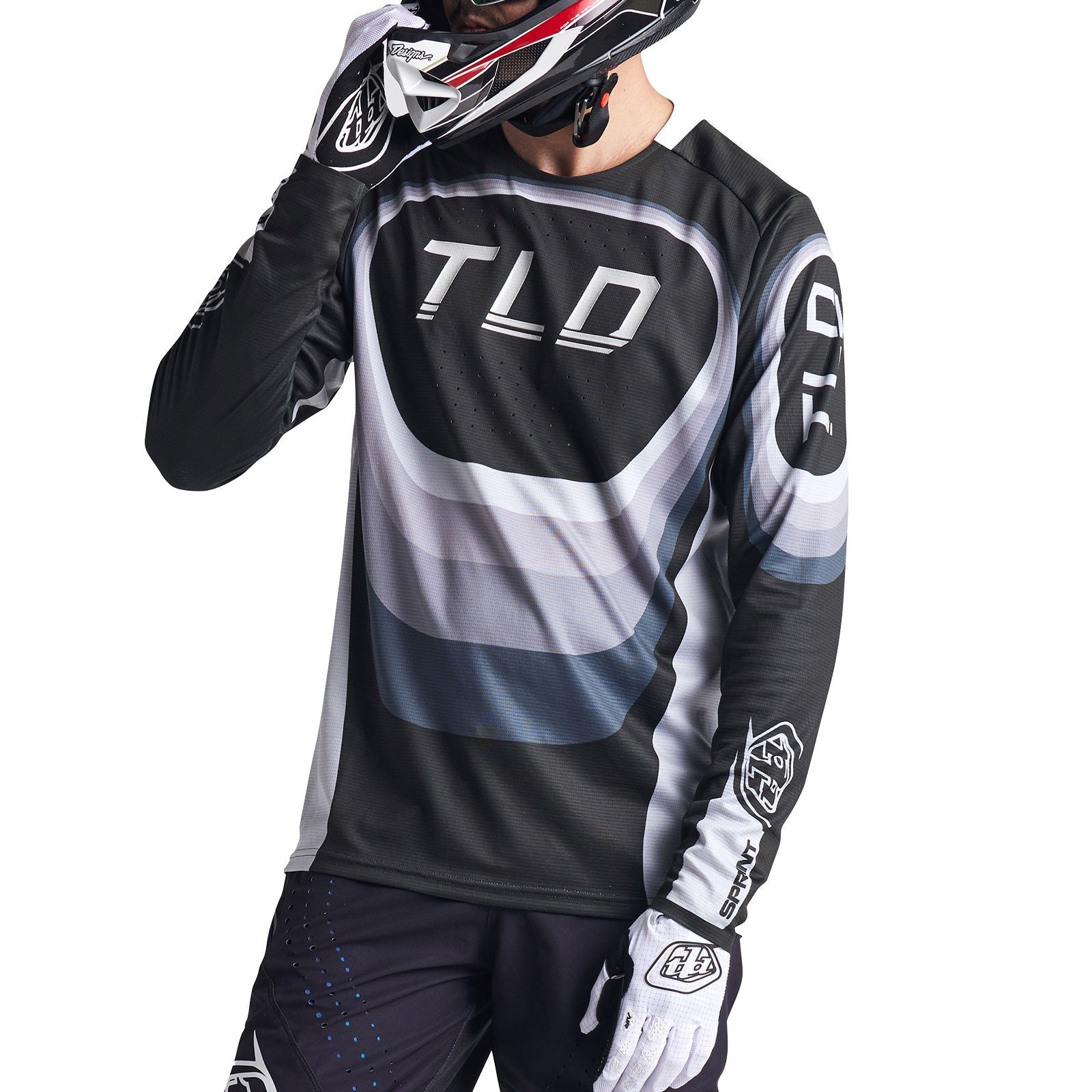 Troy Lee Sprint Jersey Reverb Black
