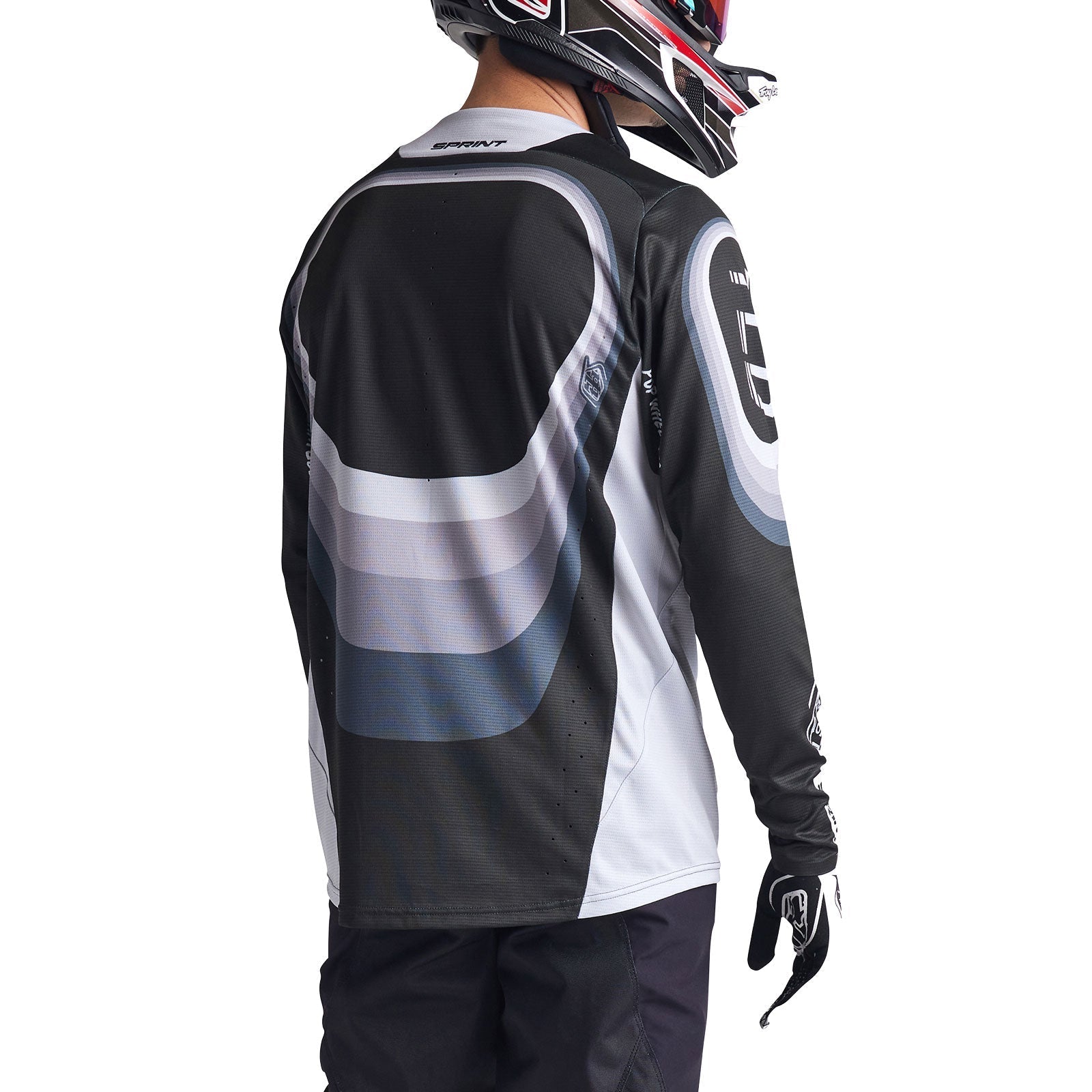 Troy Lee Sprint Jersey Reverb Black