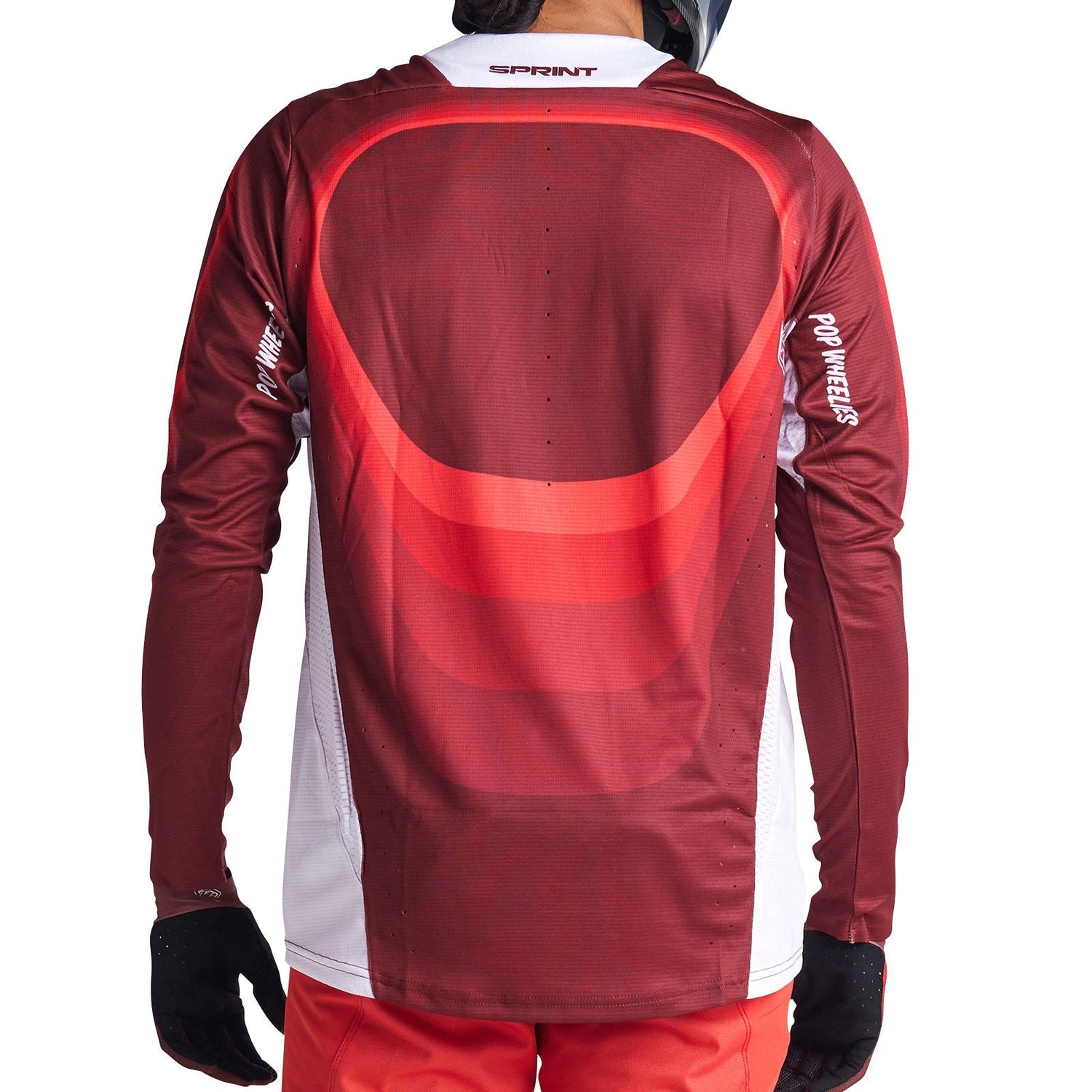 Troy Lee Sprint Jersey Reverb Race Red