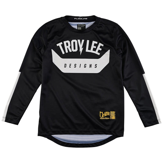 Troy Lee Youth Flowline LS Jersey Aircore Black