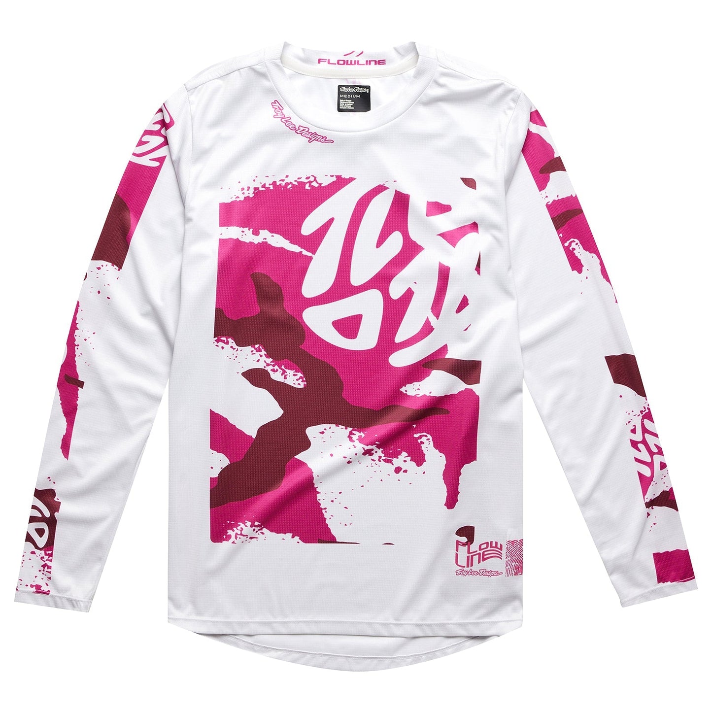 Troy Lee Youth Flowline LS Jersey Confined Mist