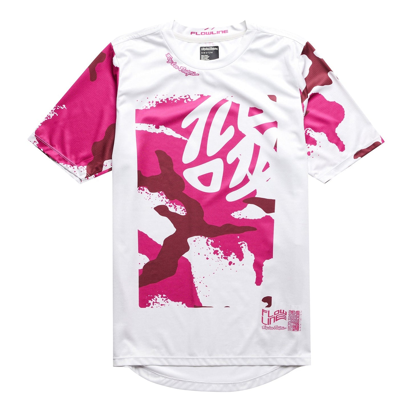 Troy Lee Youth Flowline SS Jersey Confined Mist