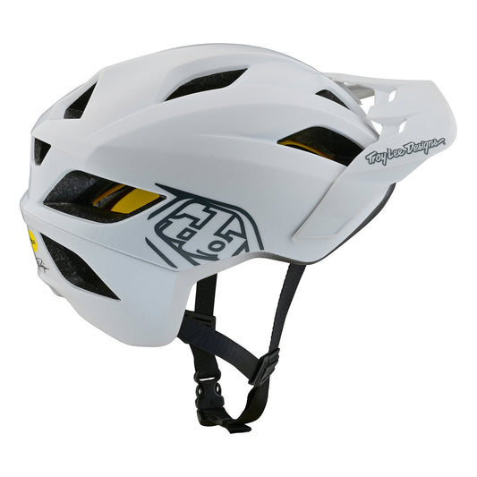 Youth Flowline Helmet W/MIPS Point White