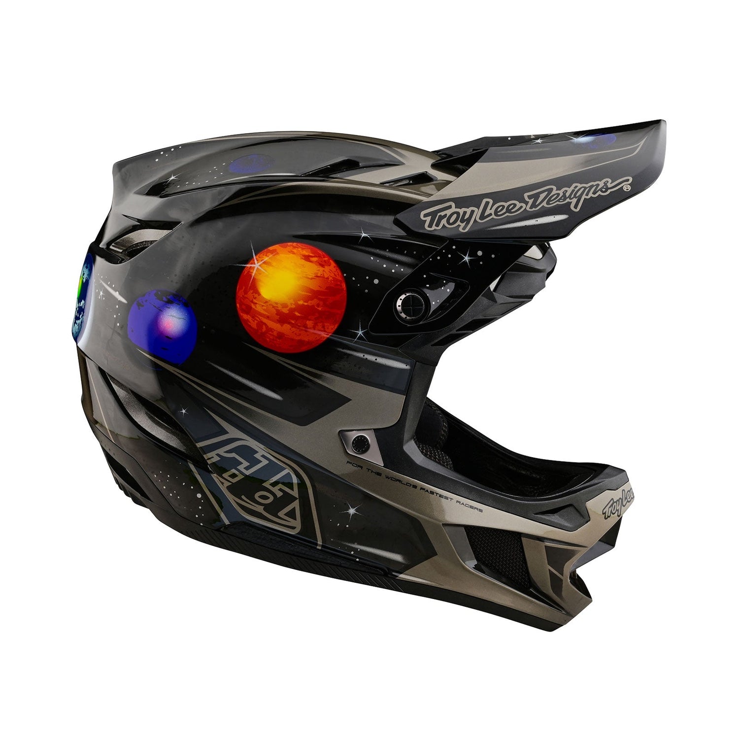 TLD D4 Carbon Helmet W/MIPS Spacian Black