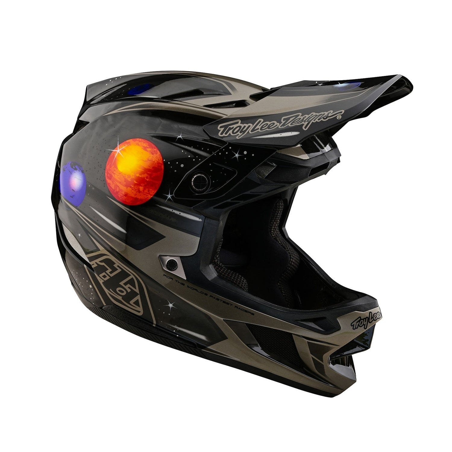 TLD D4 Carbon Helmet W/MIPS Spacian Black