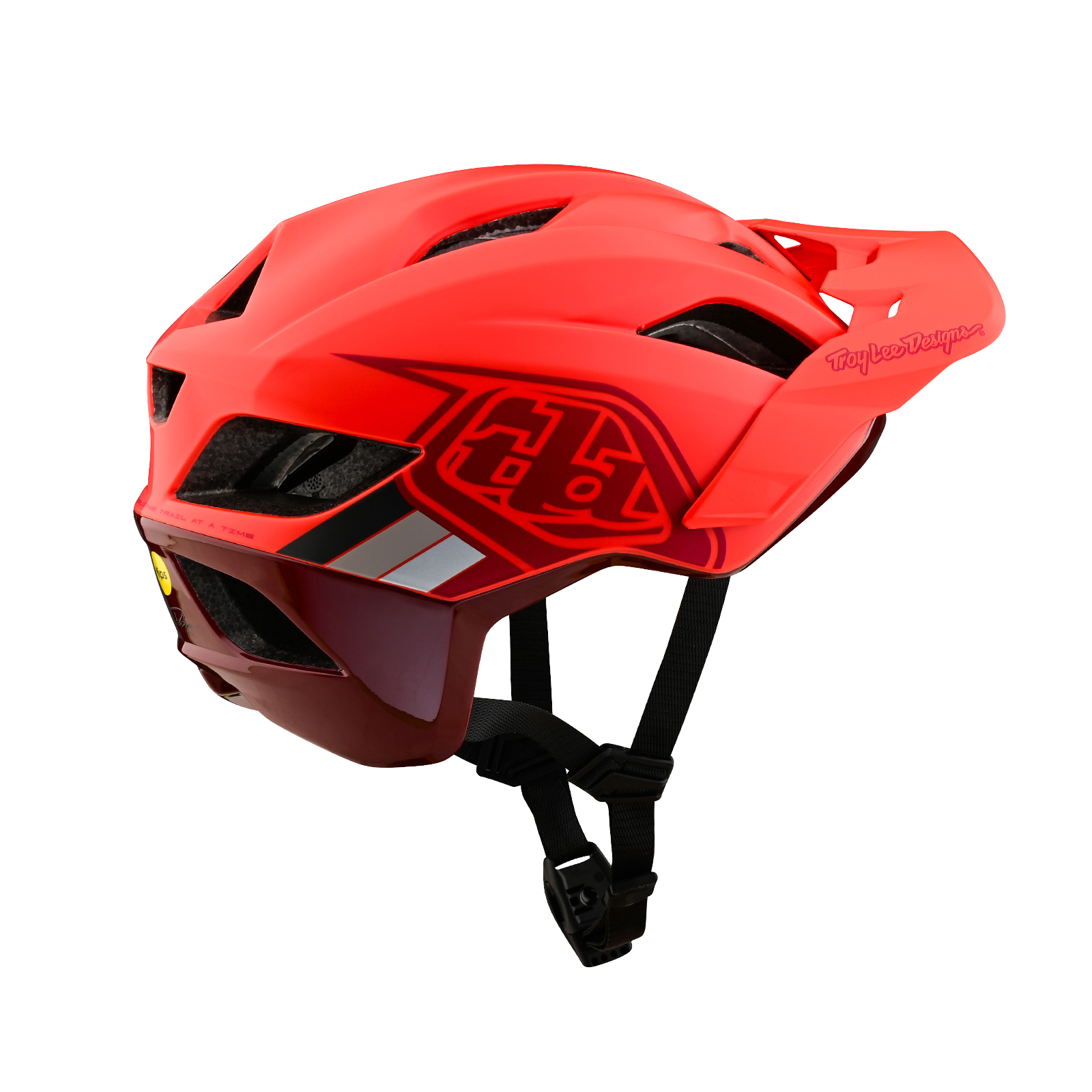 TLD Flowline SE Helmet W/MIPS Badge Apple