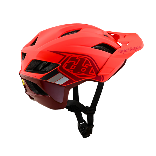 TLD Flowline SE Helmet W/MIPS Badge Apple