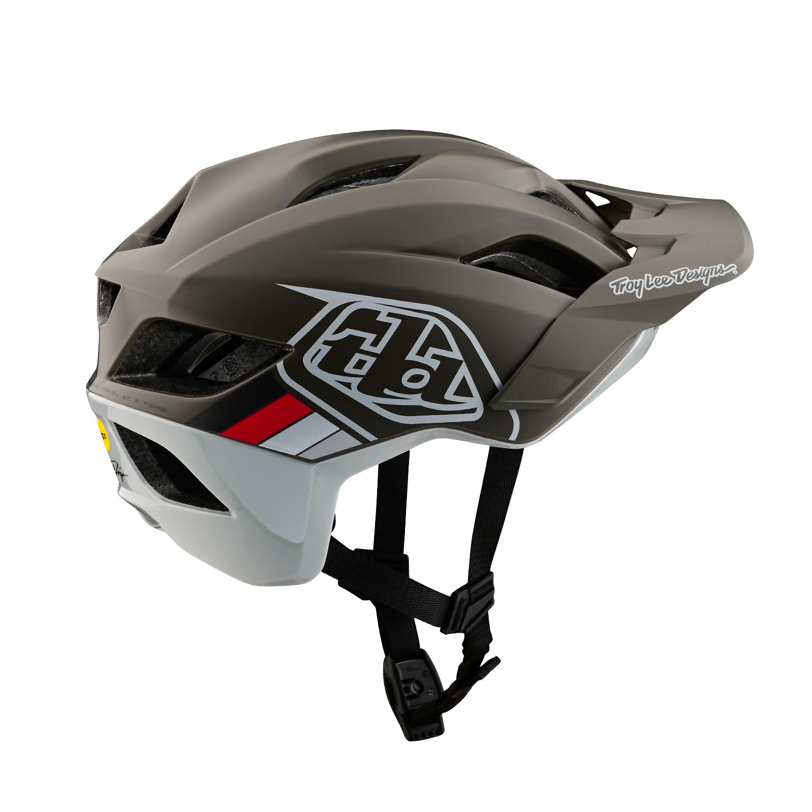 TLD Flowline SE Helmet  Badge Olive