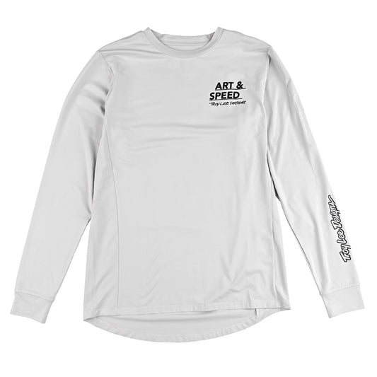 TLD Ruckus Long Sleeve Ride Tee Art And Speed Mist