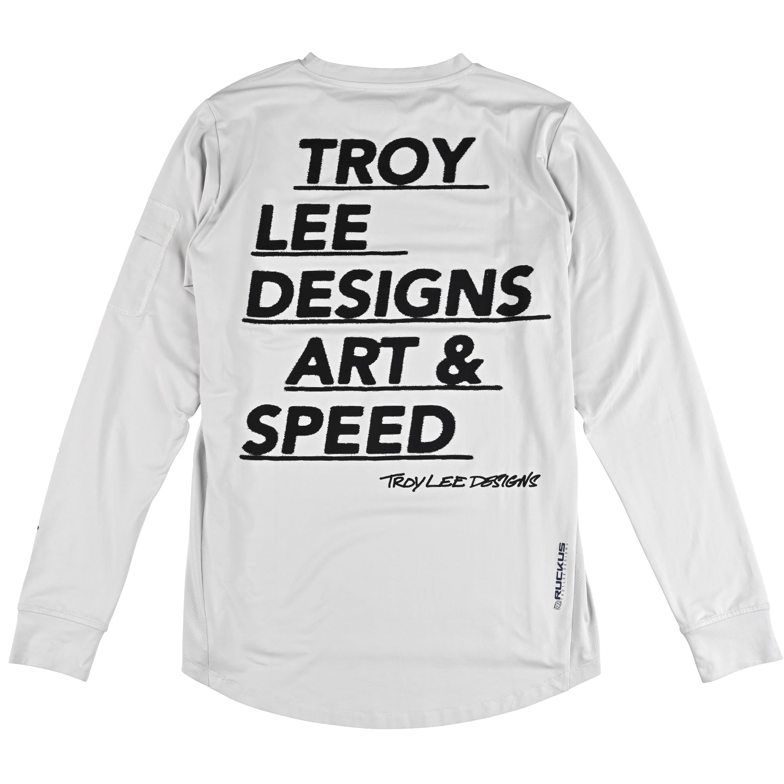 TLD Ruckus Long Sleeve Ride Tee Art And Speed Mist