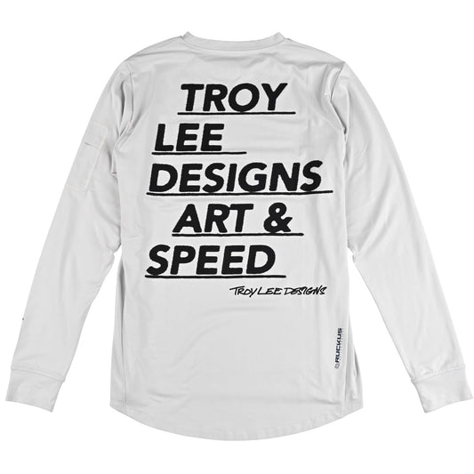 TLD Ruckus Long Sleeve Ride Tee Art And Speed Mist