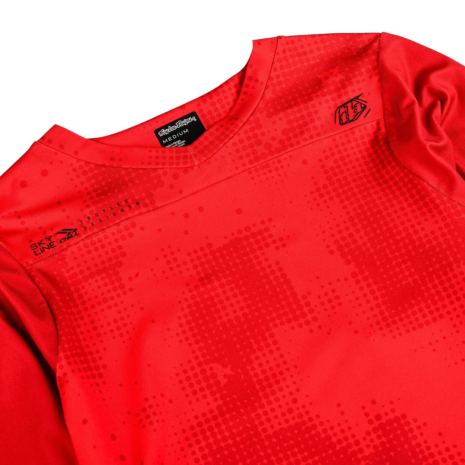 TLD Skyline Chill Jersey Scattered Fire Orange