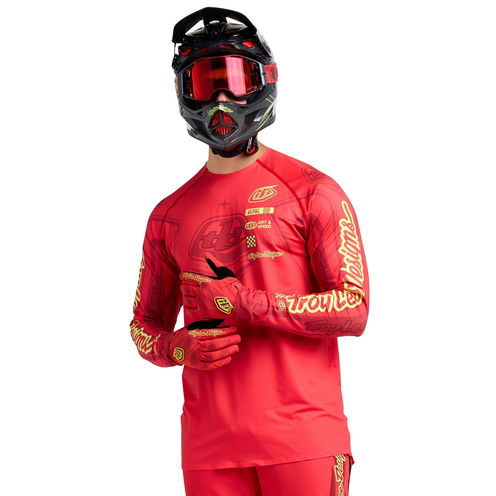 TLD Sprint Ultra Jersey Ghostwing Infra Red