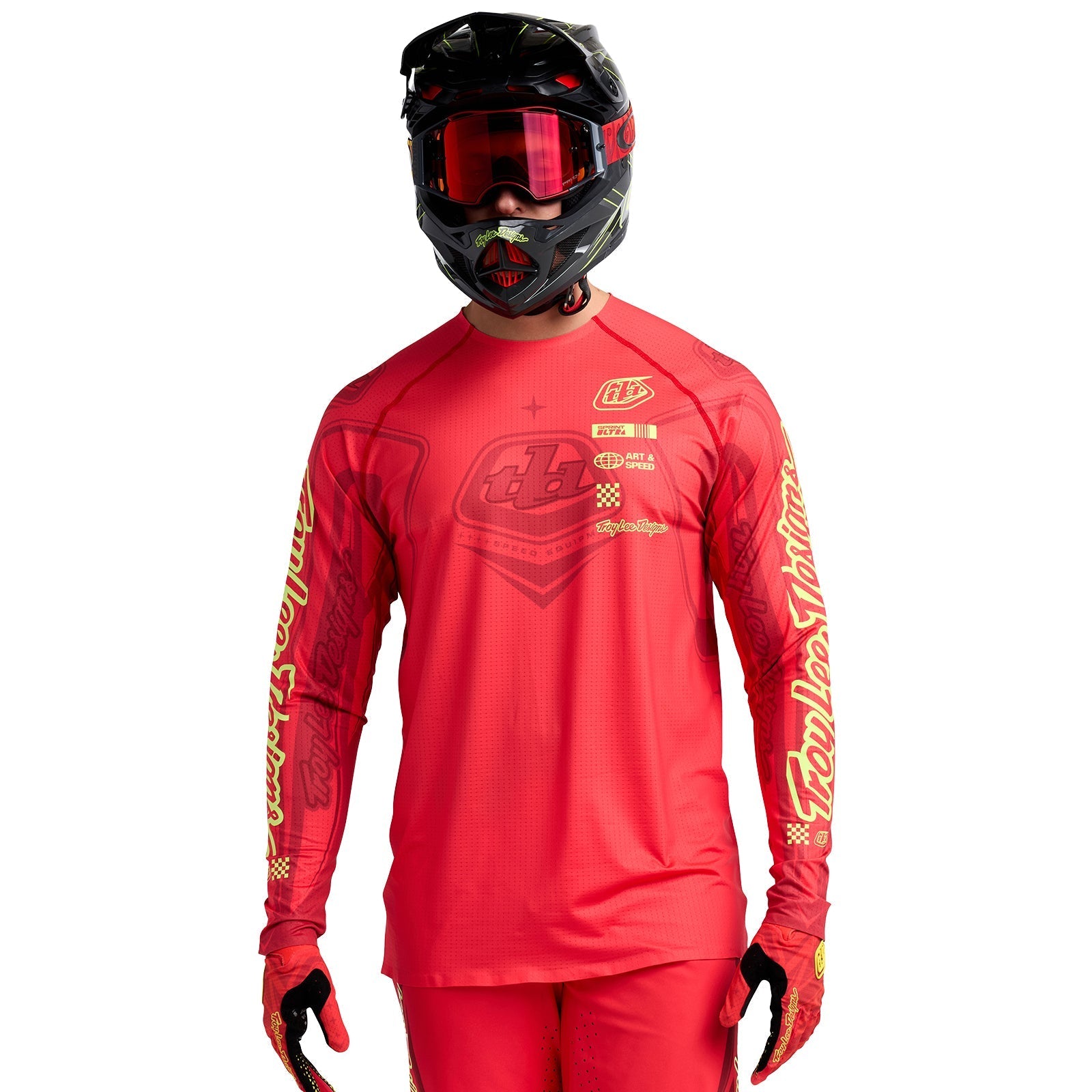 TLD Sprint Ultra Jersey Ghostwing Infra Red