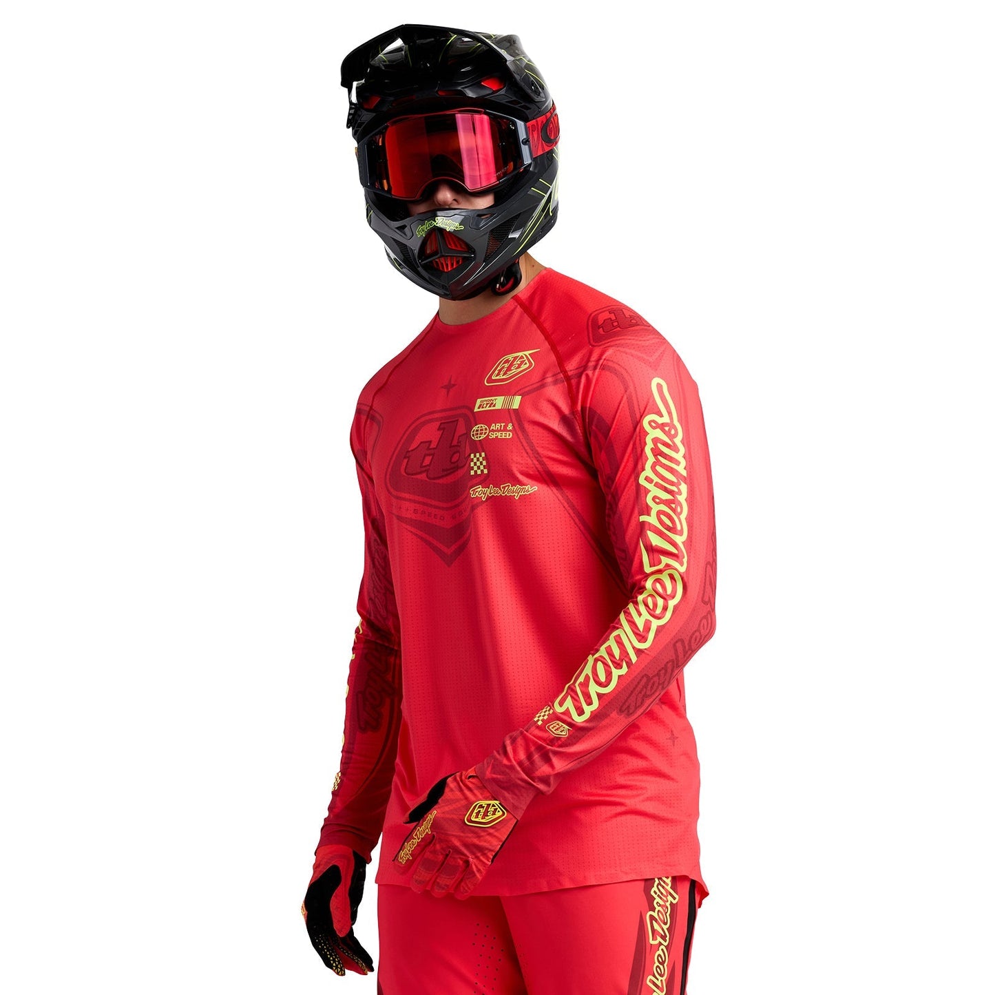 TLD Sprint Ultra Jersey Ghostwing Infra Red