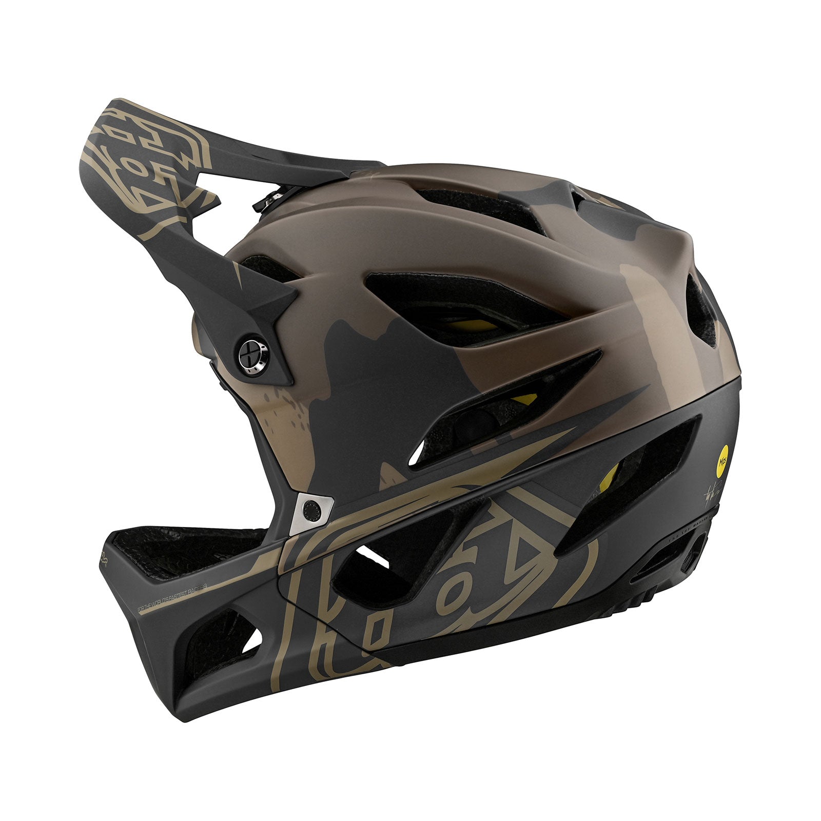 TLD Stage Helmet W/MIPS Stealth Camo Olive