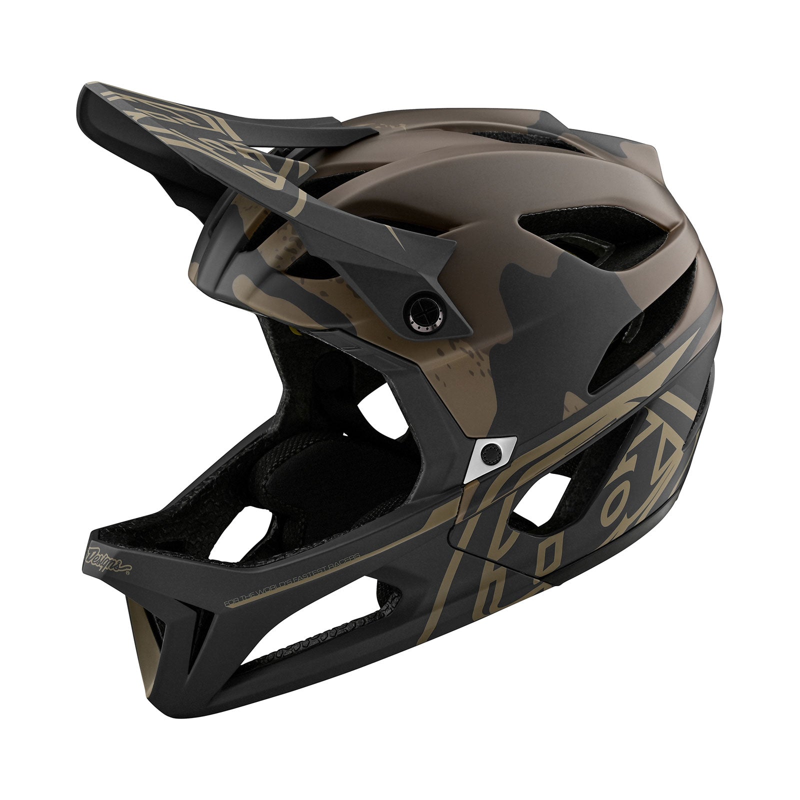 TLD Stage Helmet W/MIPS Stealth Camo Olive