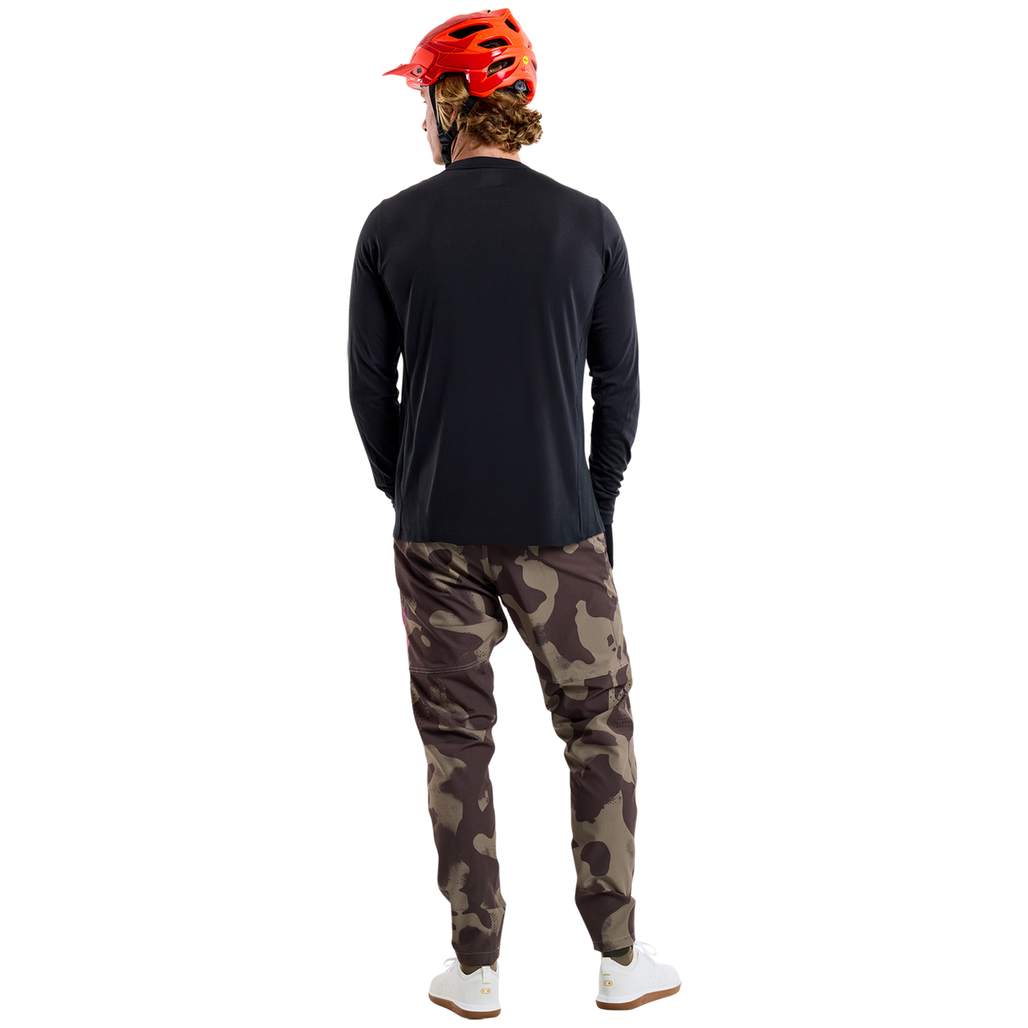 TLD Skyline Long Sleeve Ride Tee Signature Black