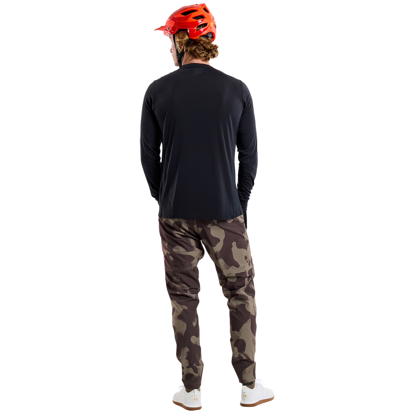 TLD Skyline Long Sleeve Ride Tee Signature Black