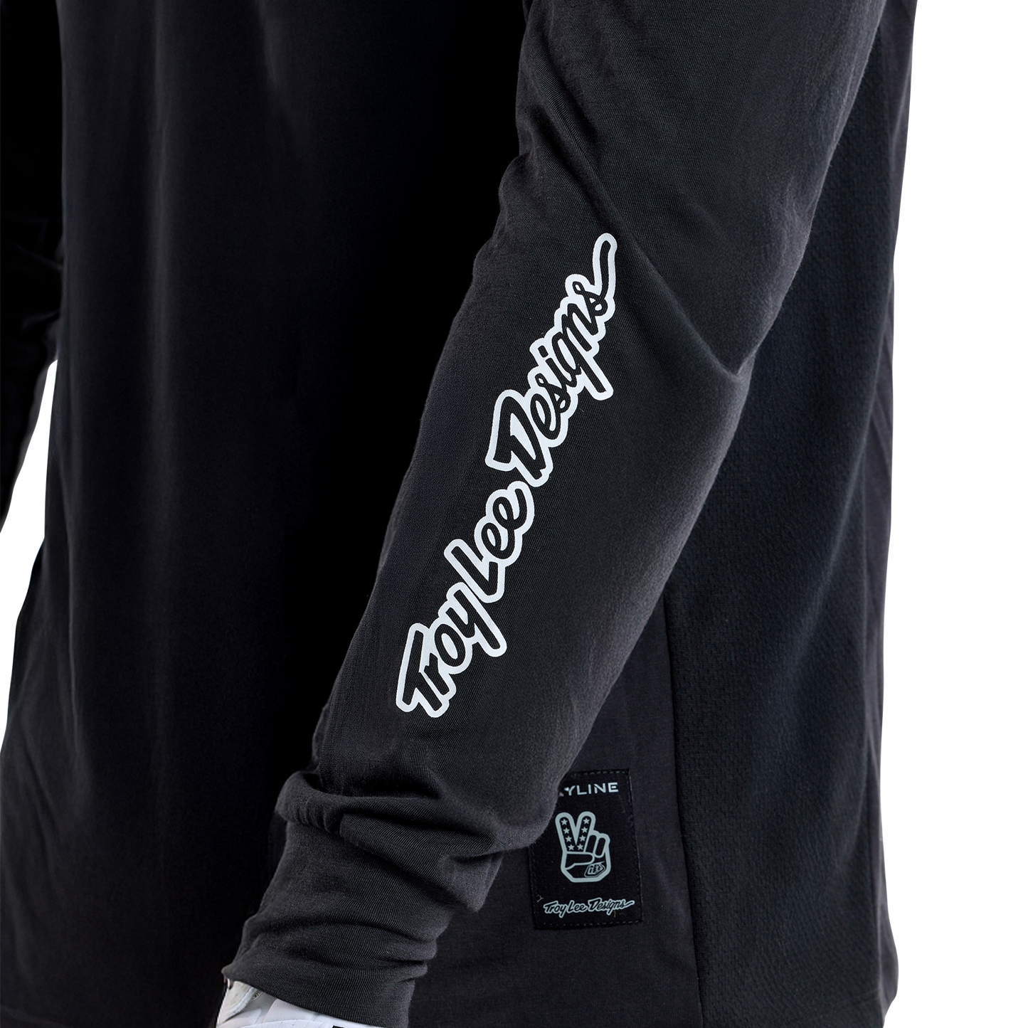 TLD Skyline Long Sleeve Ride Tee Signature Black