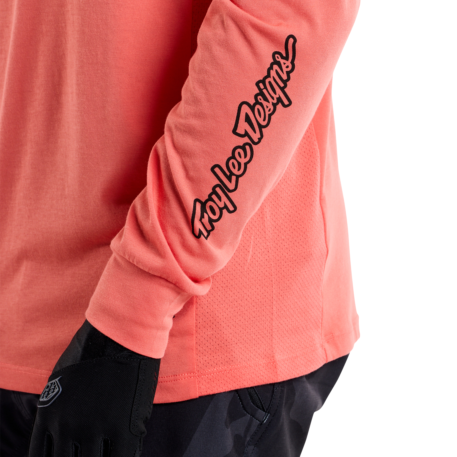 TLD Skyline Long Sleeve Ride Tee P&w Melon