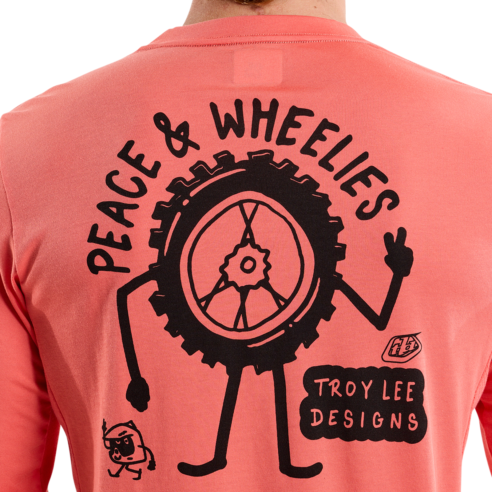TLD Skyline Long Sleeve Ride Tee P&w Melon