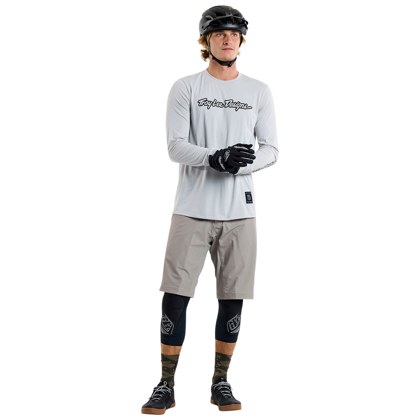 TLD Skyline Long Sleeve Ride Tee Signature Mist