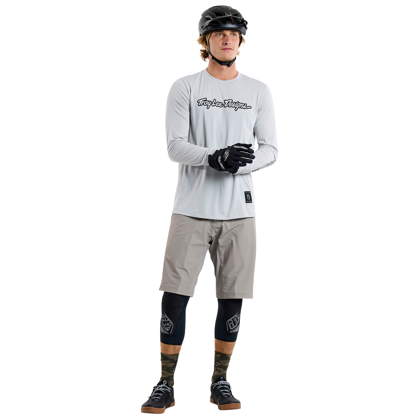 TLD Skyline Long Sleeve Ride Tee Signature Mist
