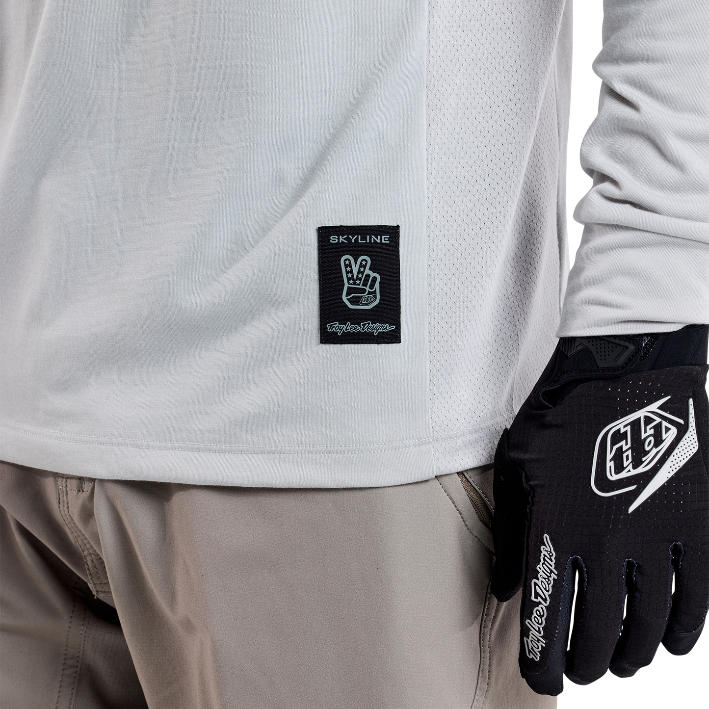 TLD Skyline Long Sleeve Ride Tee Signature Mist
