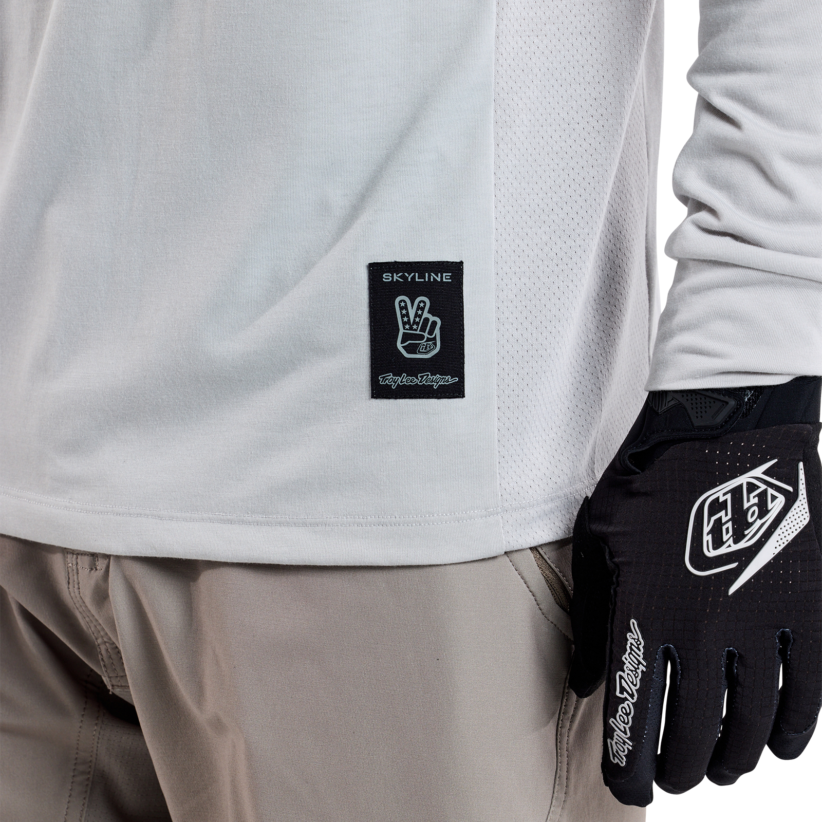 TLD Skyline Long Sleeve Ride Tee Signature Mist