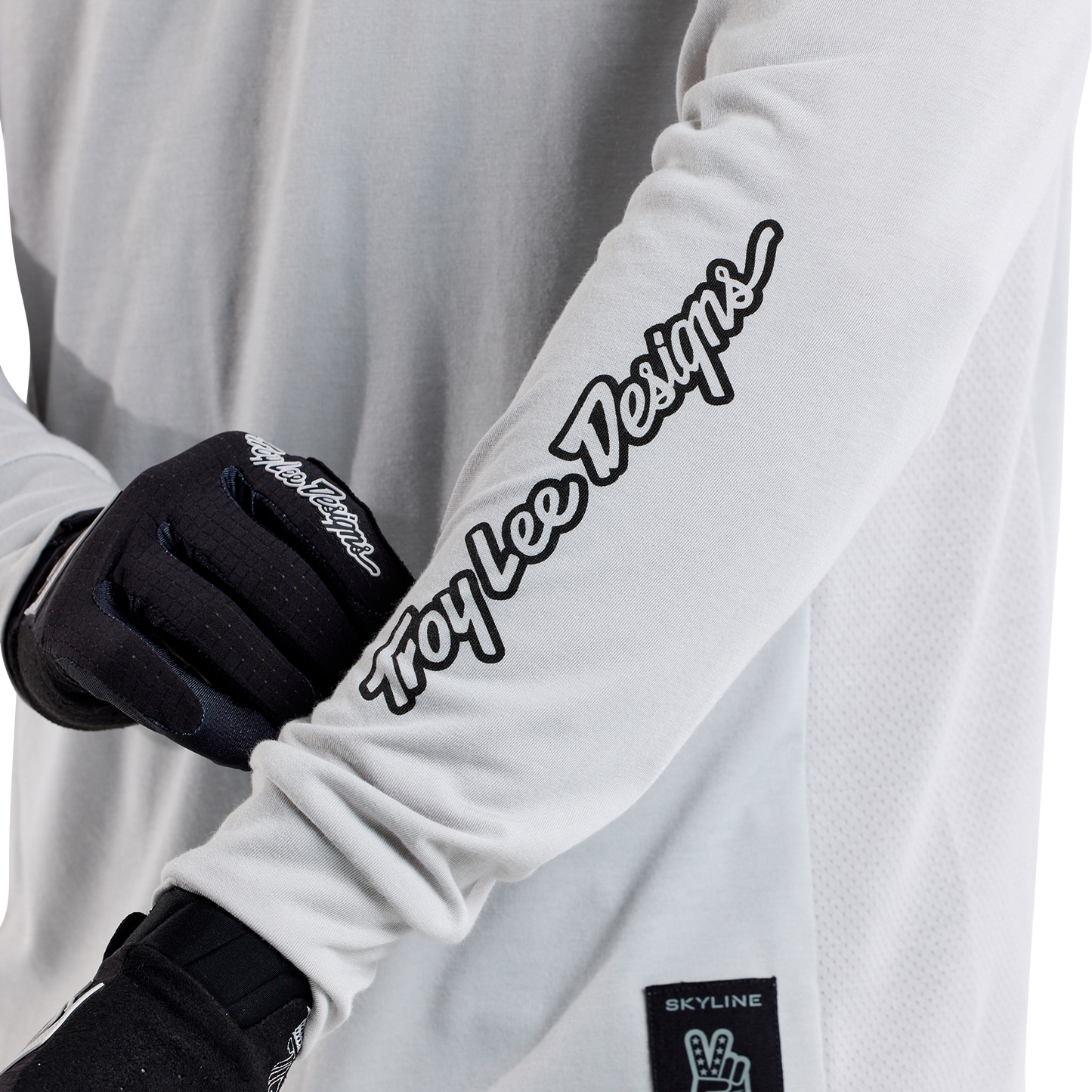 TLD Skyline Long Sleeve Ride Tee Signature Mist