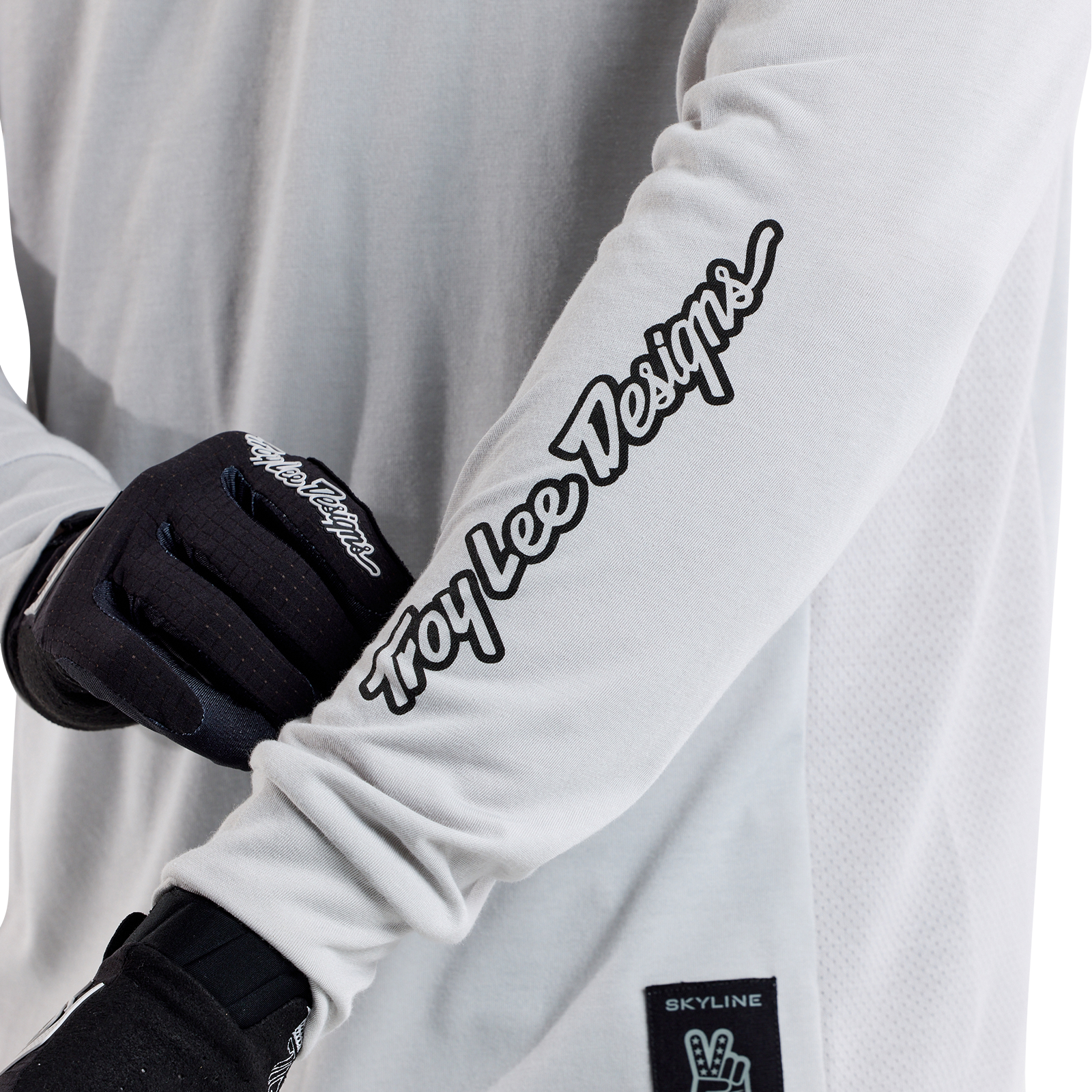 TLD Skyline Long Sleeve Ride Tee Signature Mist