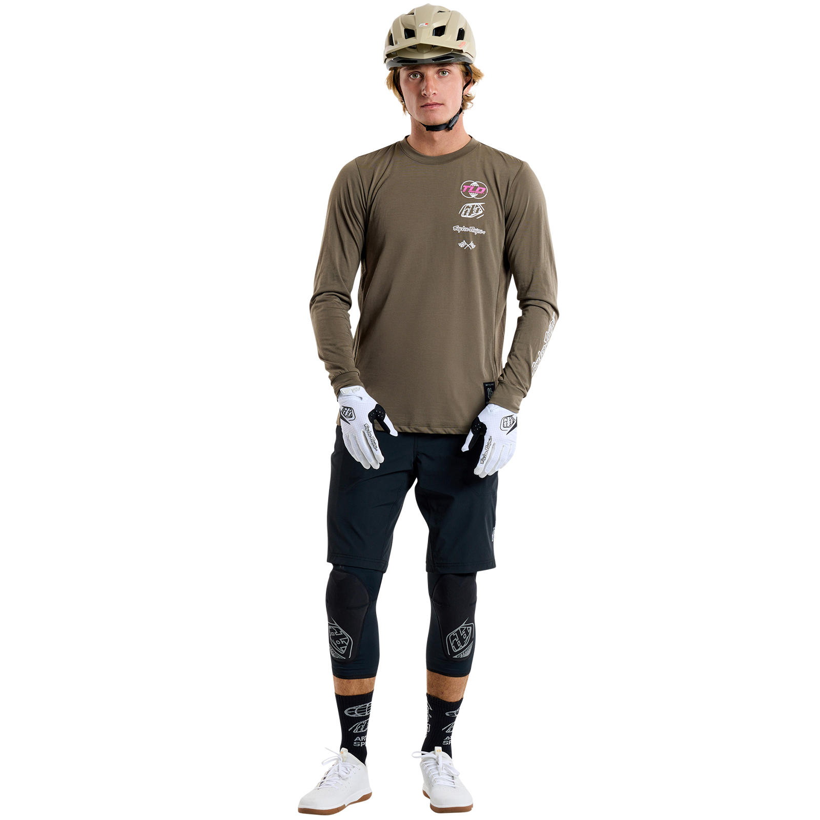 TLD Skyline Long Sleeve Ride Tee Worldwide Caper