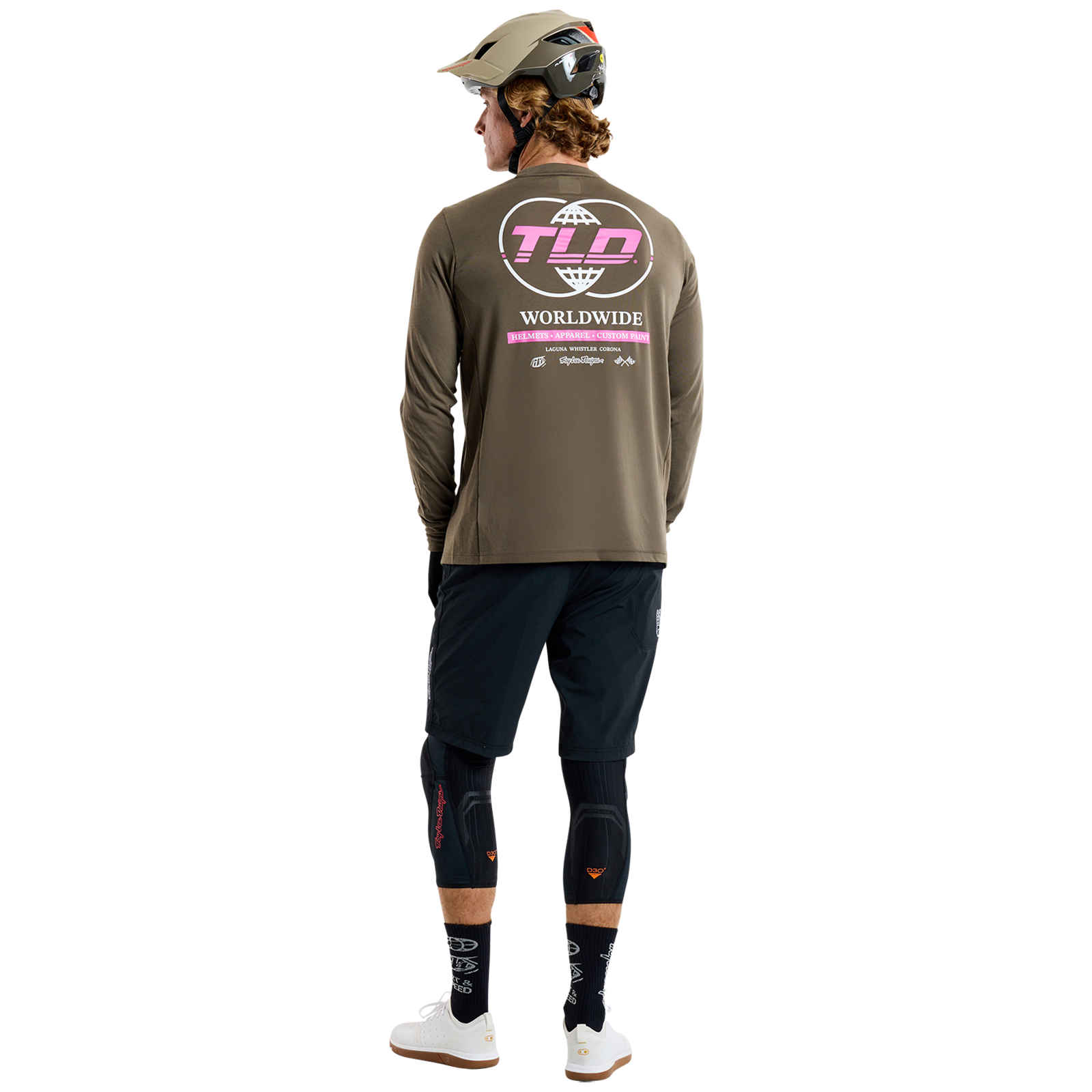 TLD Skyline Long Sleeve Ride Tee Worldwide Caper