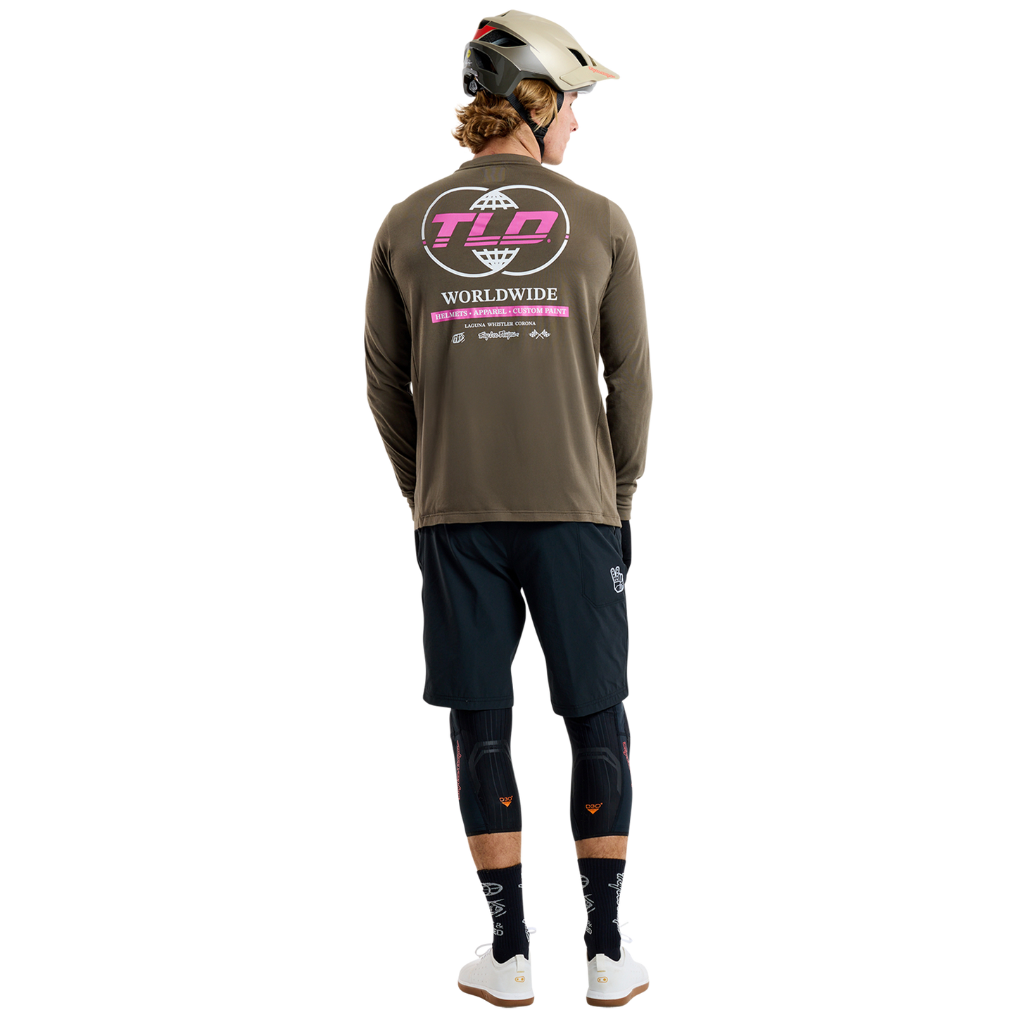 TLD Skyline Long Sleeve Ride Tee Worldwide Caper