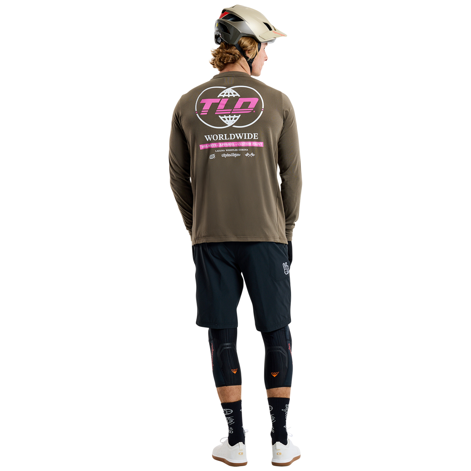 TLD Skyline Long Sleeve Ride Tee Worldwide Caper