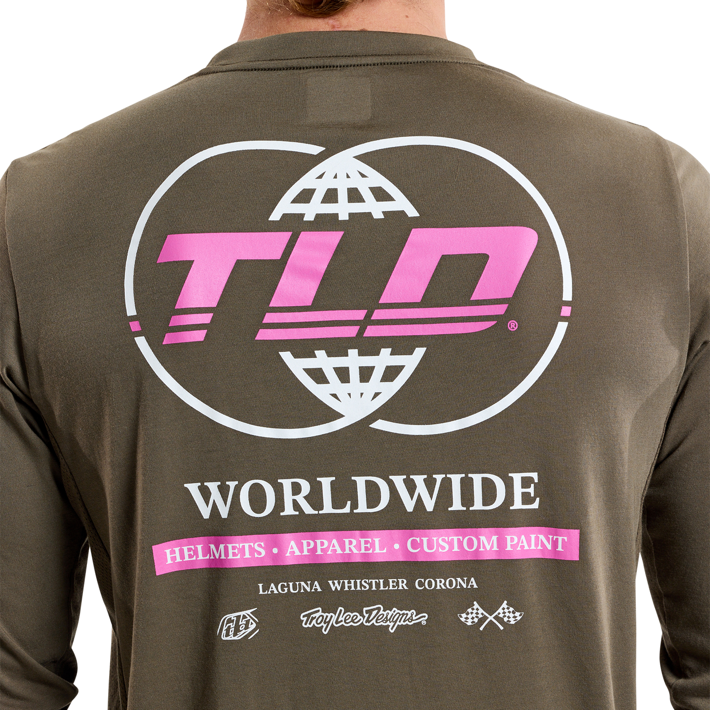 TLD Skyline Long Sleeve Ride Tee Worldwide Caper