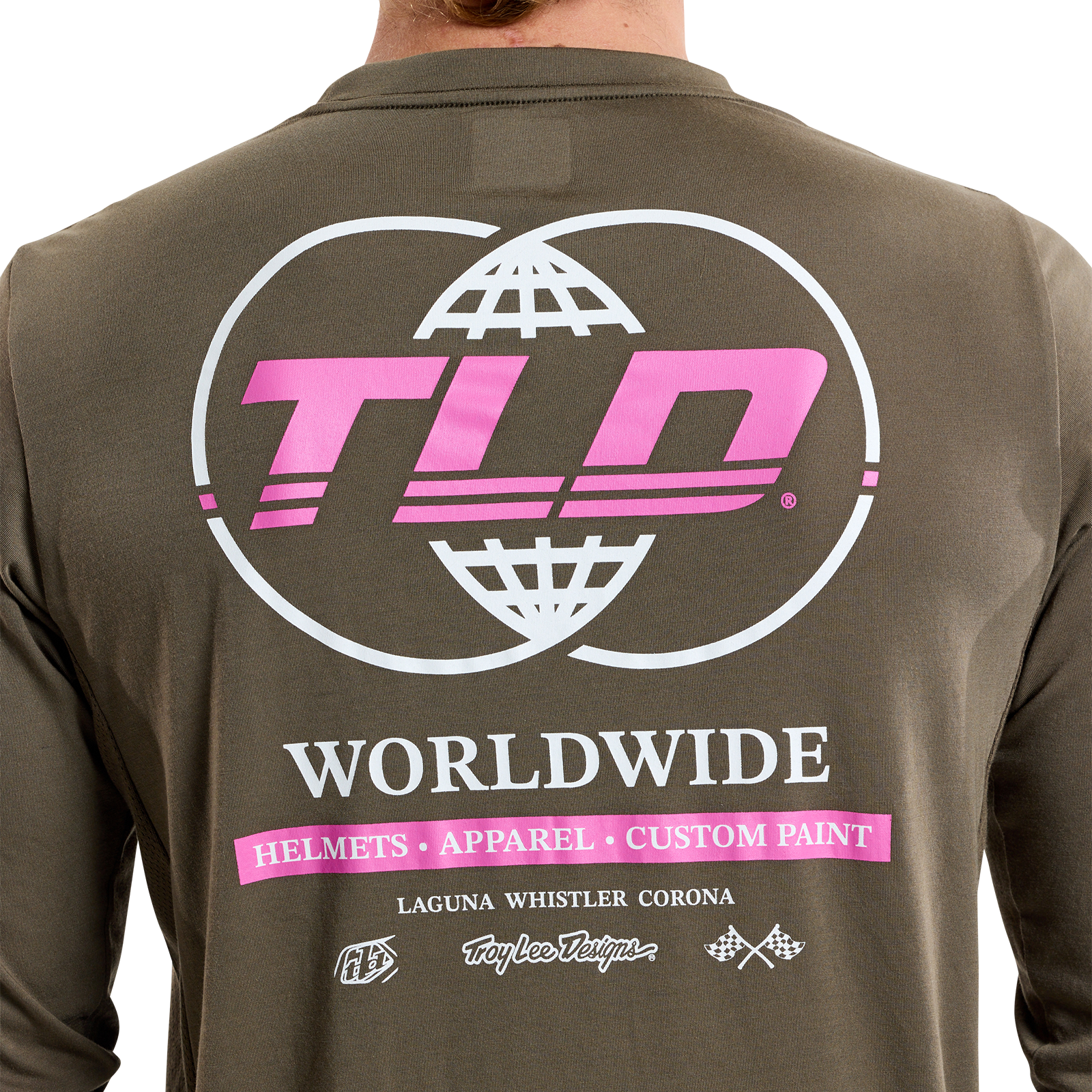 TLD Skyline Long Sleeve Ride Tee Worldwide Caper