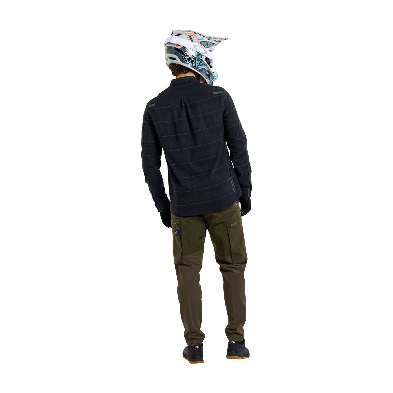 TLD Grind Flannel Yd Plaid Carbon