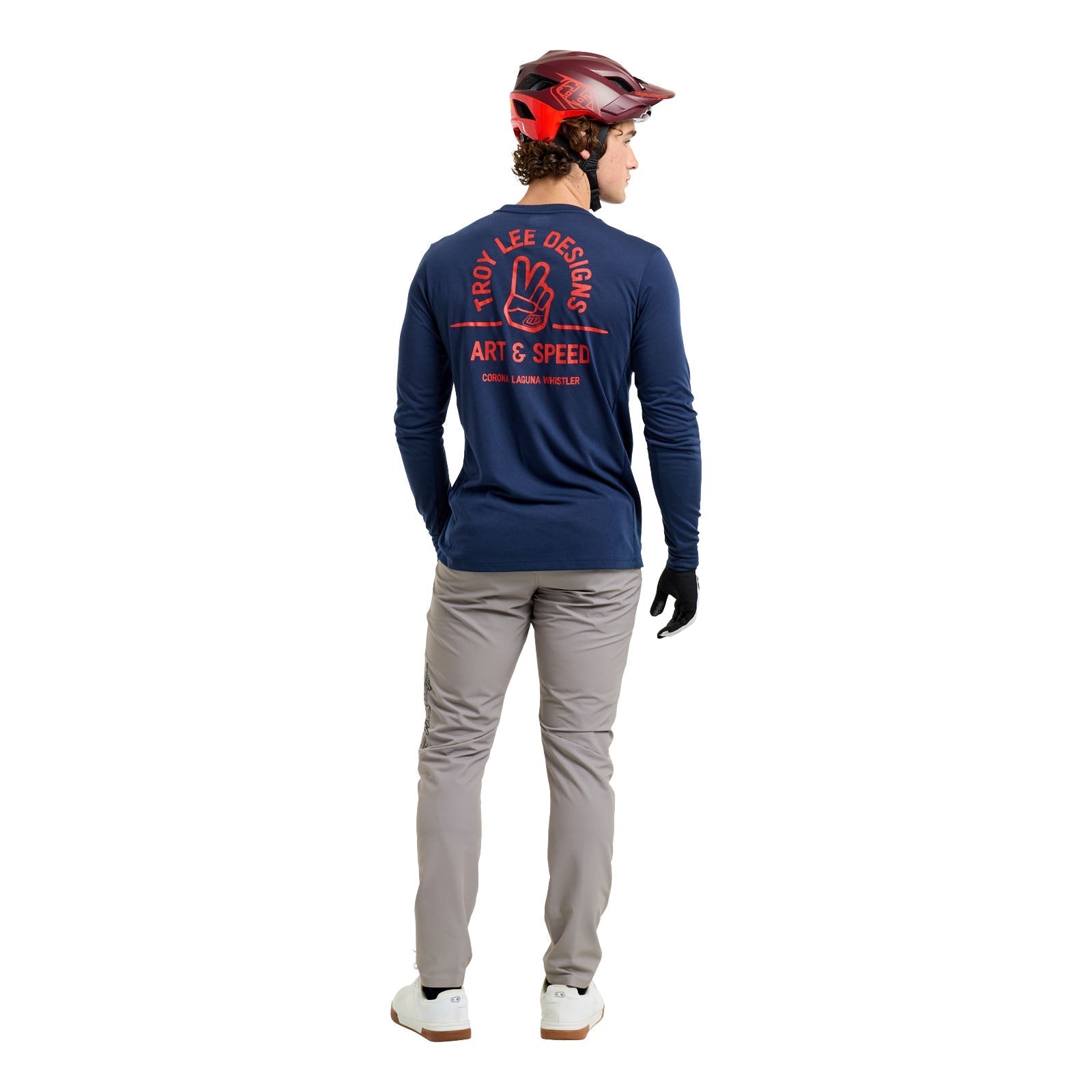 TLD Skyline Long Sleeve Ride Tee Locals Midnight