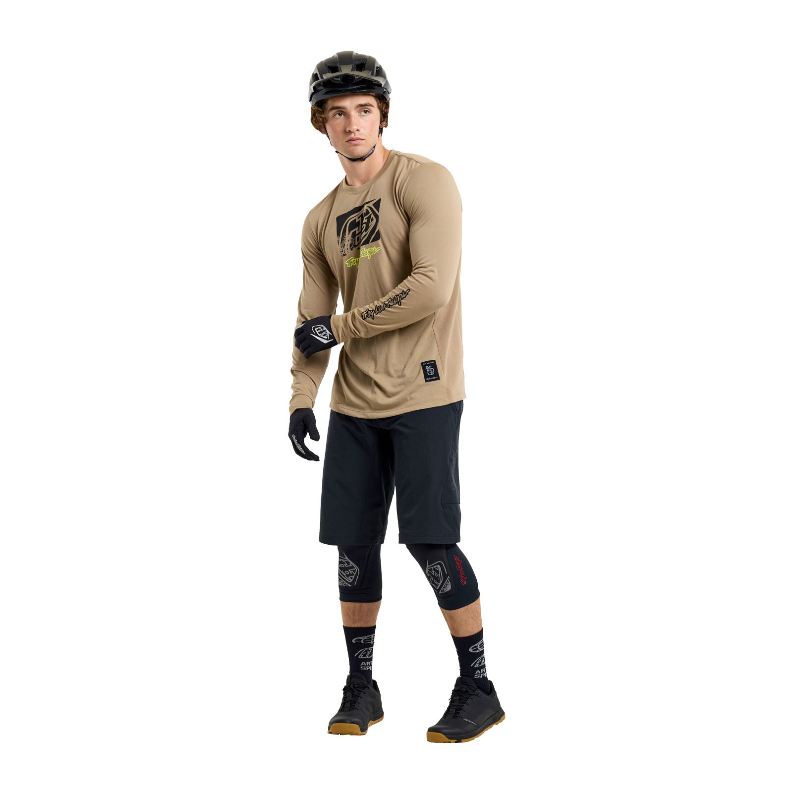 TLD Skyline Long Sleeve Ride Tee Scrubbed Timber