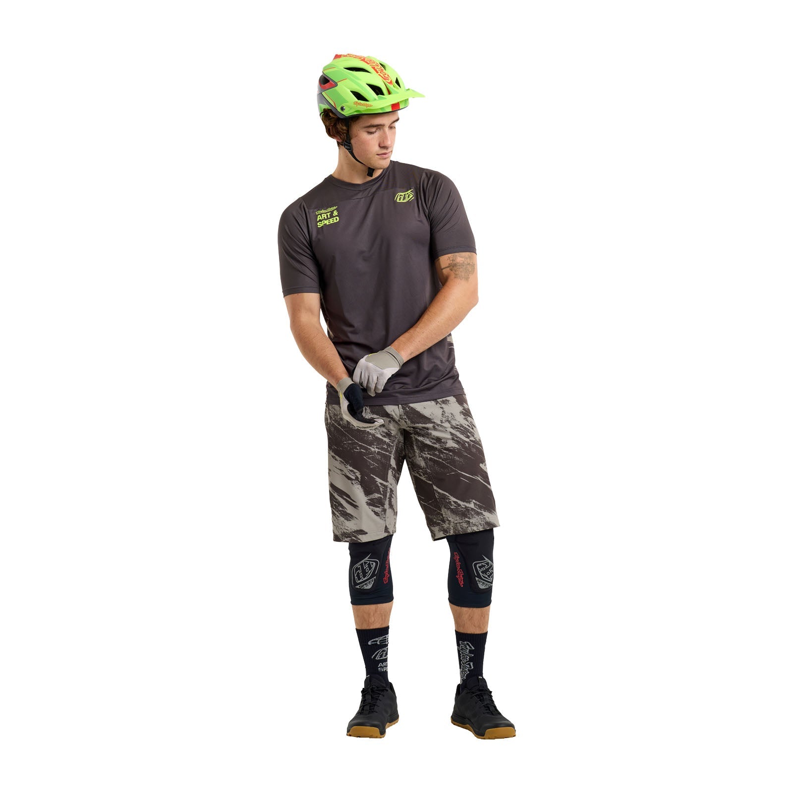 TLD Skyline SS Jersey Elemental Dark Earth