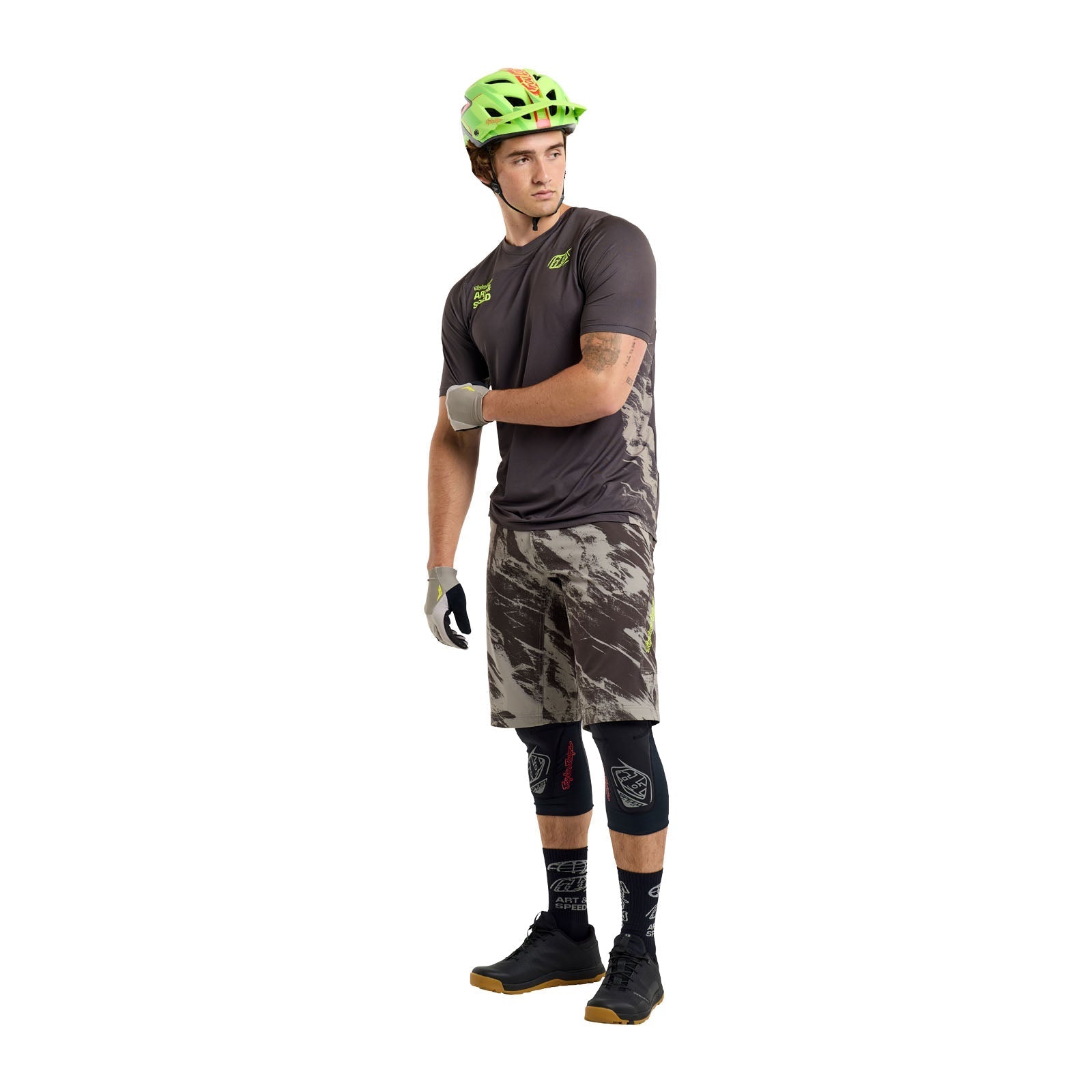 TLD Skyline SS Jersey Elemental Dark Earth