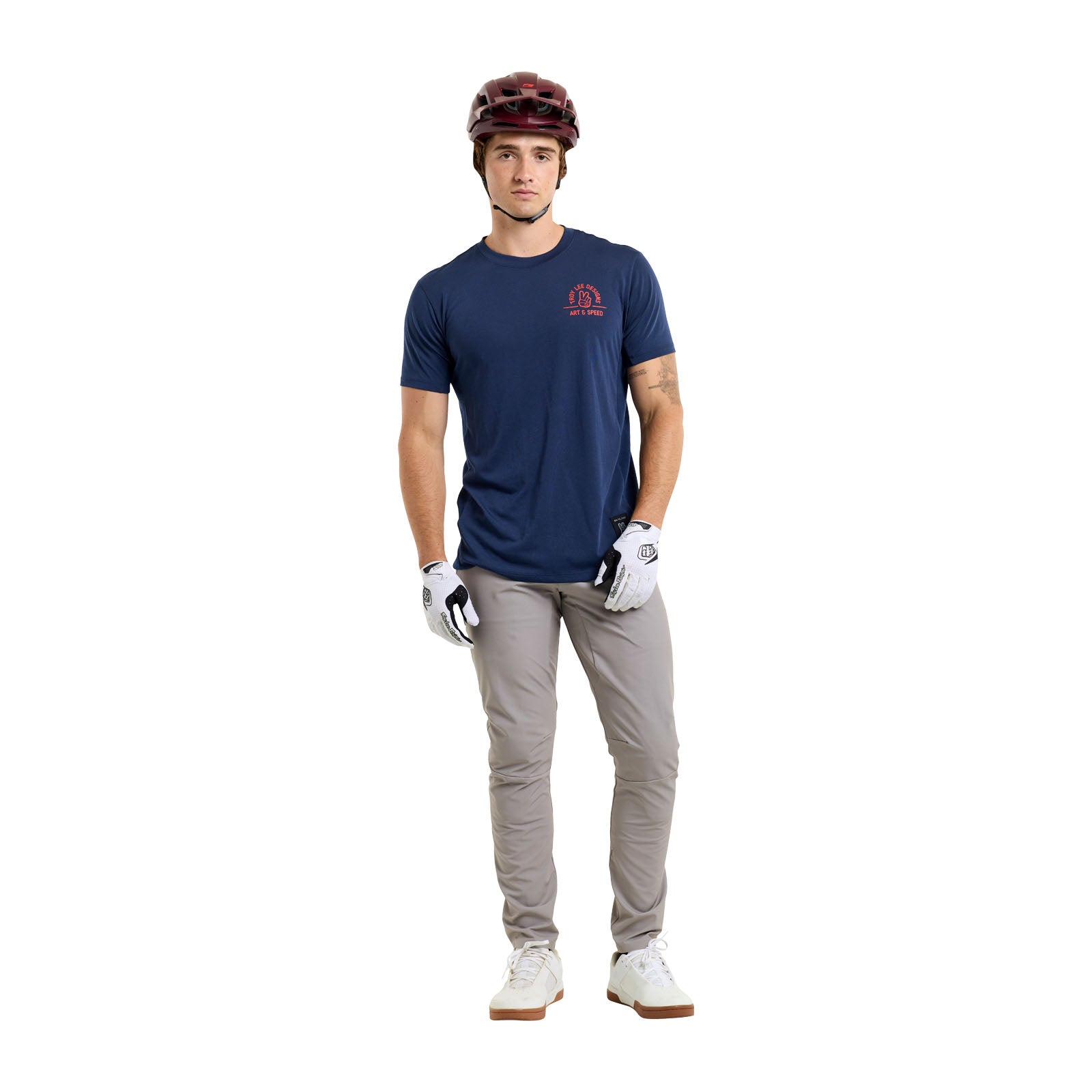 TLD Skyline Short Sleeve Ride Tee Locals Midnight
